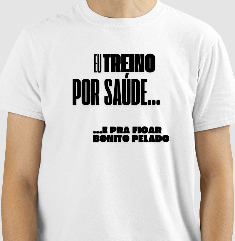 Camiseta Treino por Saúde