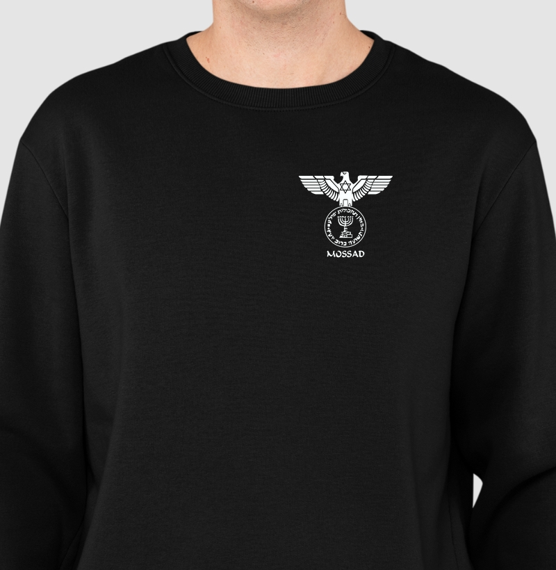 Suéter Moletom Mossad - Minimalista