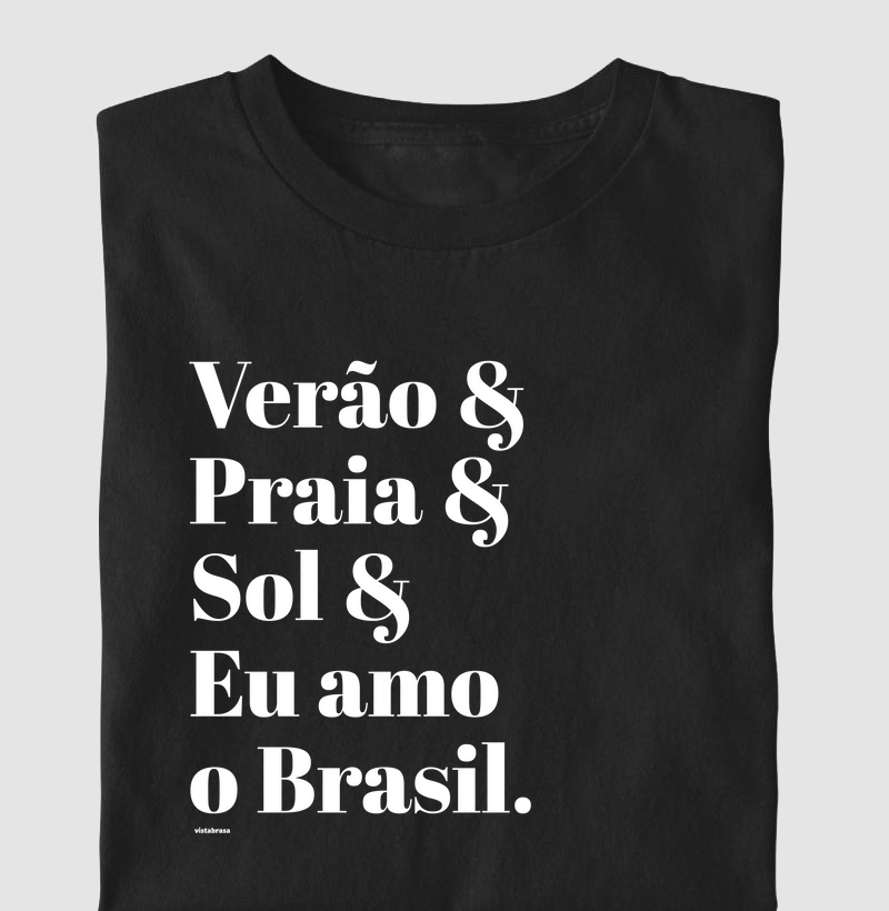 CAMISETA VERÃO & PRAIA