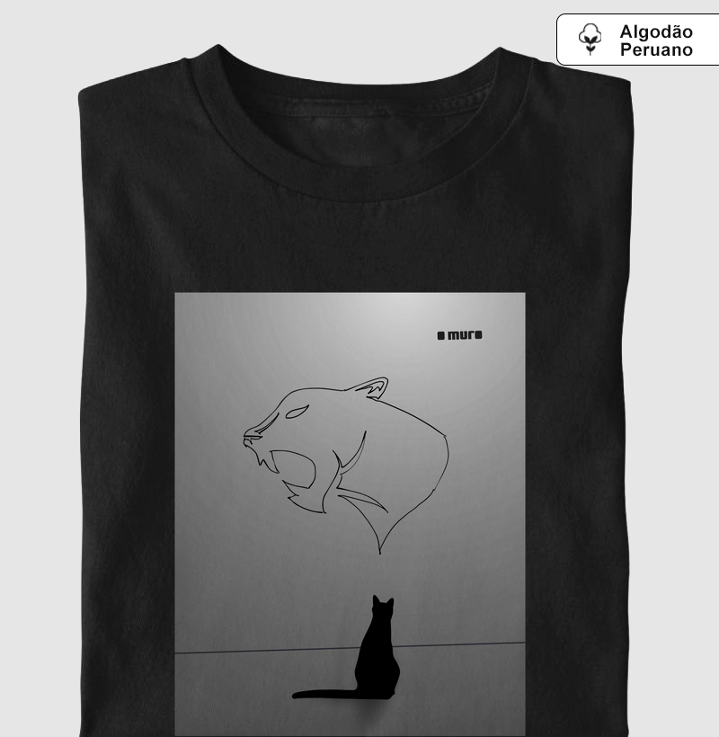 camiseta algodão peruano | os gatos de Darwin