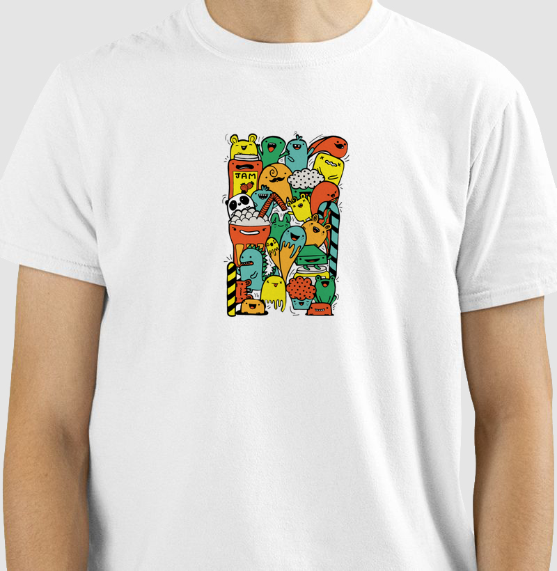 Camiseta modelo - Happy