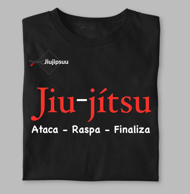 Camisa Estampas Jiu Jitsu 