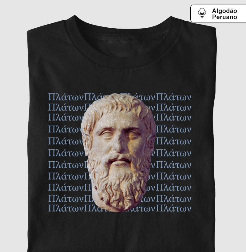 Camiseta Algodão Peruano Platão