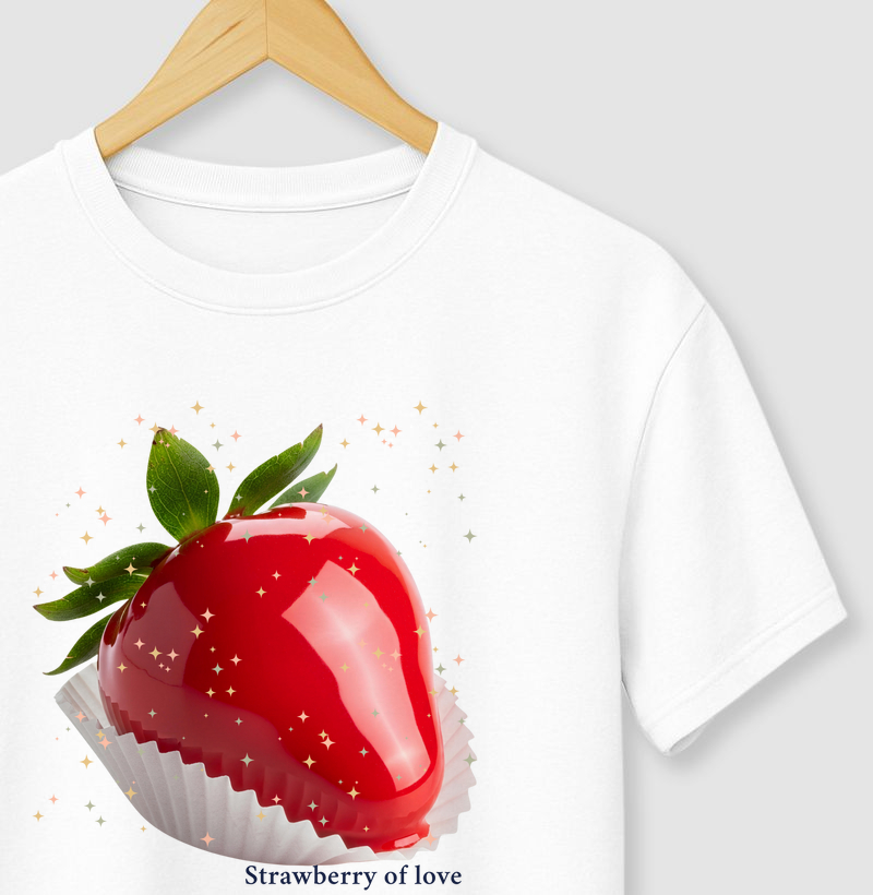 T-shirt Morango do Amor