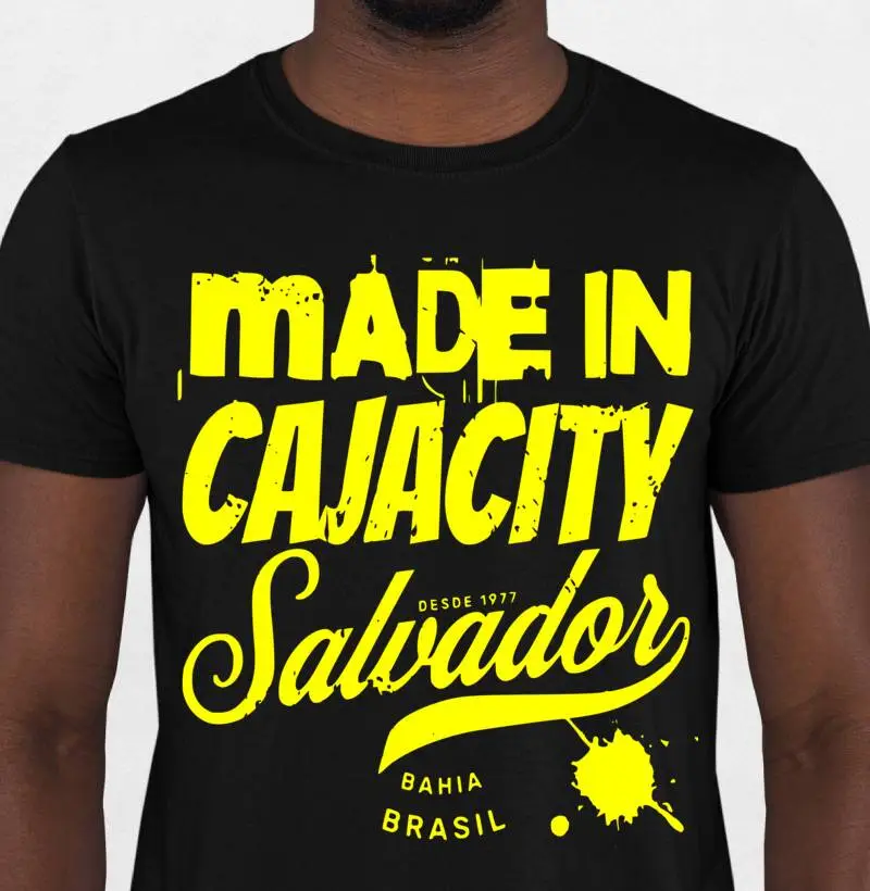 Camiseta MADE IN CAJACITY - Cajazeiras - Salvador Brahia