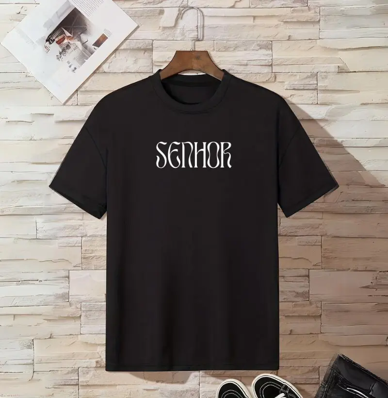 Camiseta Cristã "Senhor"