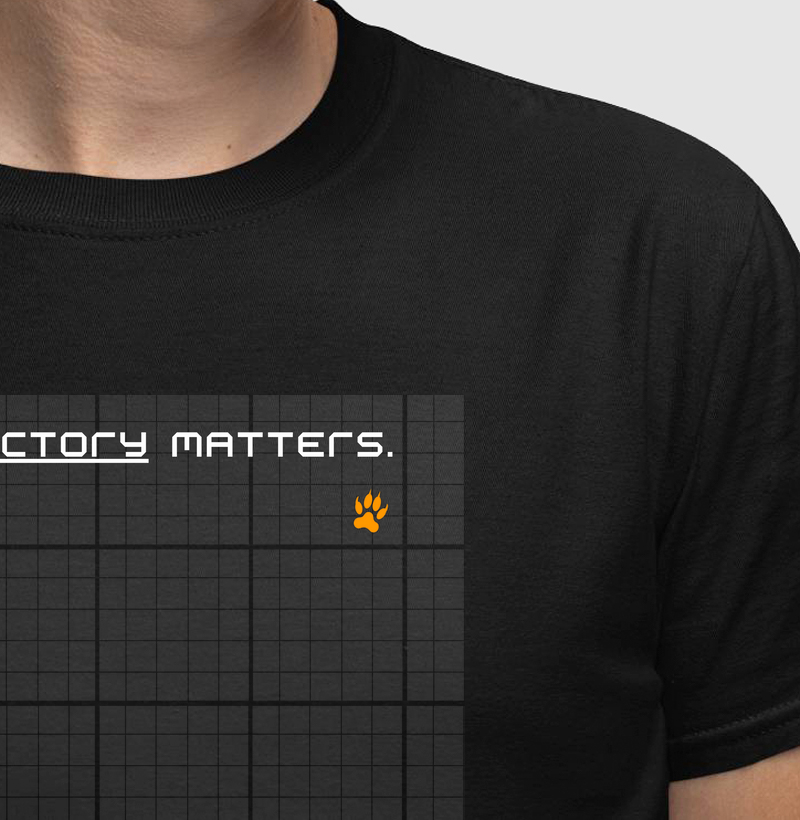 Camiseta "Only victory matters." - Apenas a vitória importa.