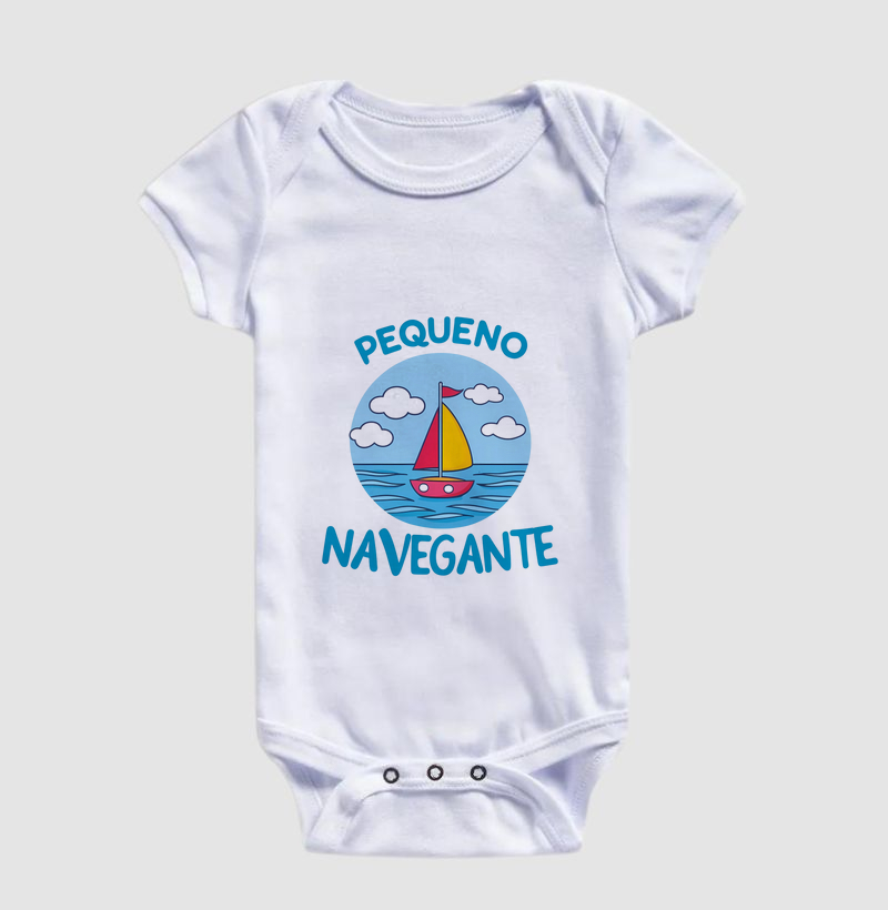 Pequeno Navegante - Body infantil