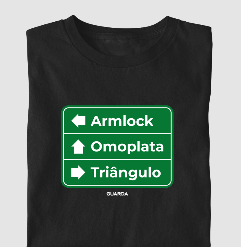 Camiseta Infantil Rotas