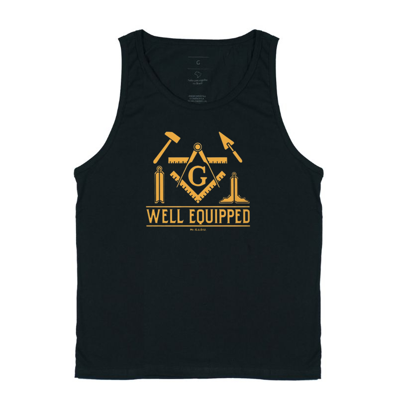 Camiseta Regata Bem Equipado - Mr. GADU