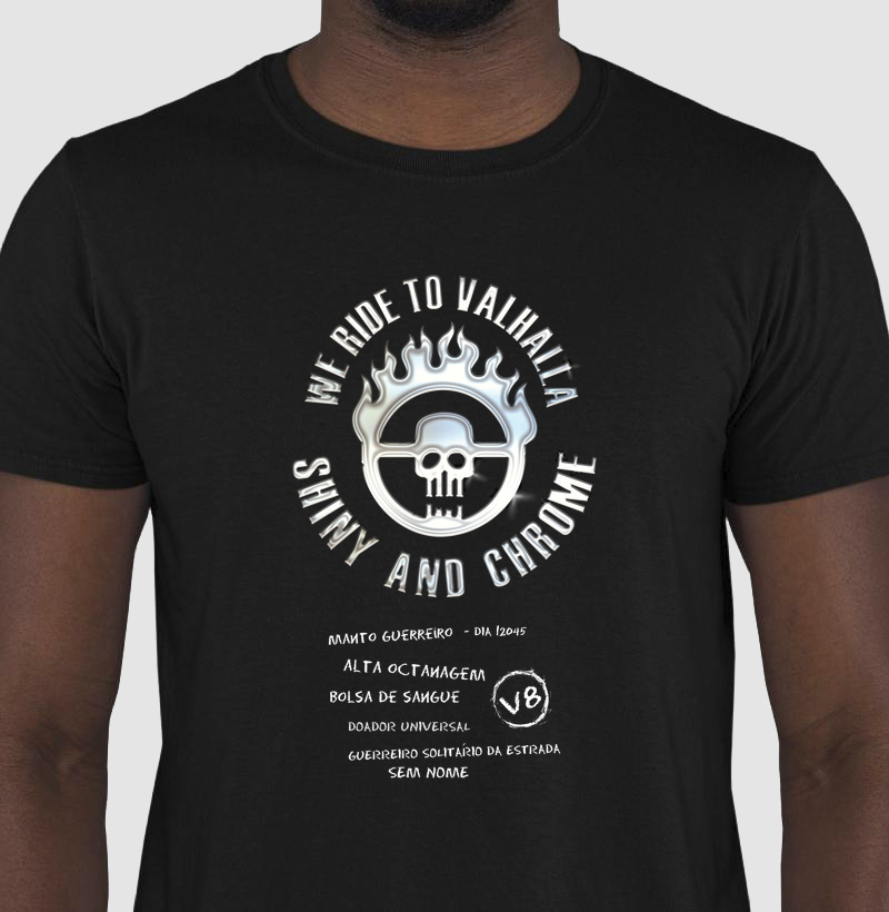 Camisa War Boy Preta Masculina