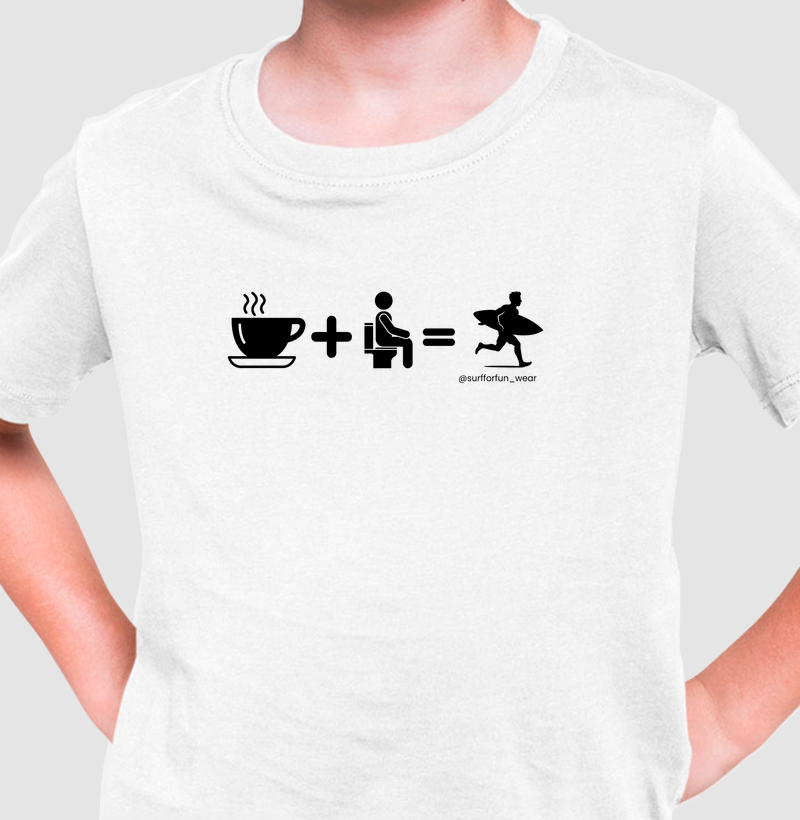 Masculina - Rotina de todo surfista | Camiseta Infantil