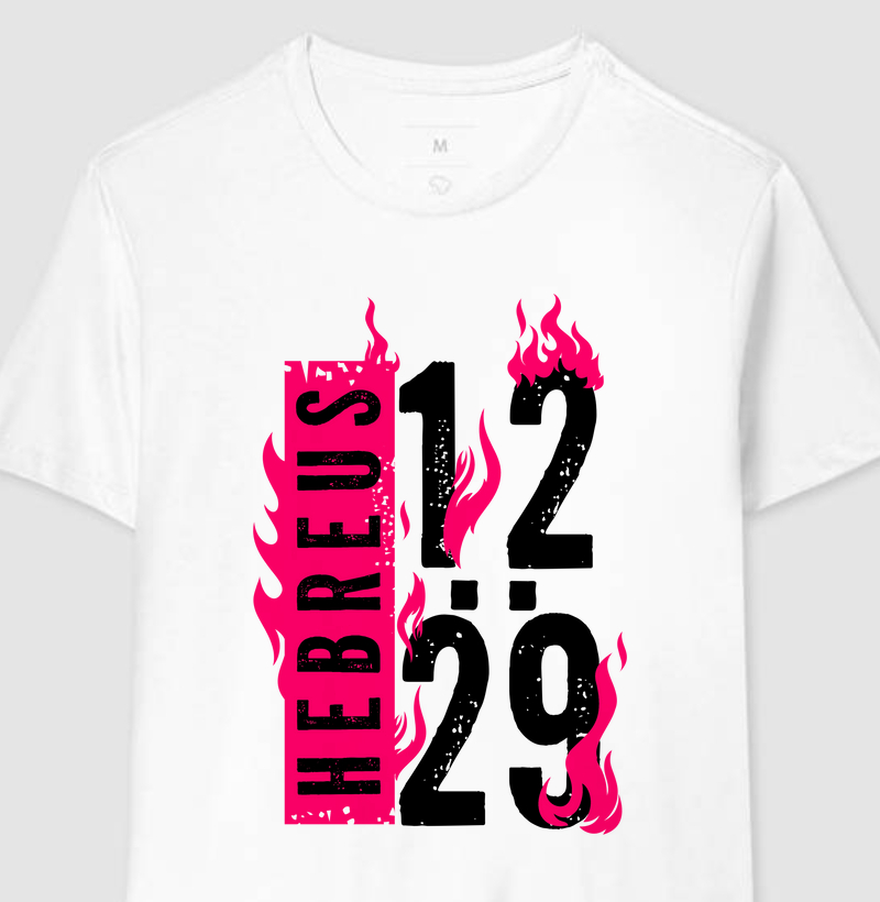 Camisa Hebreus 12:29 