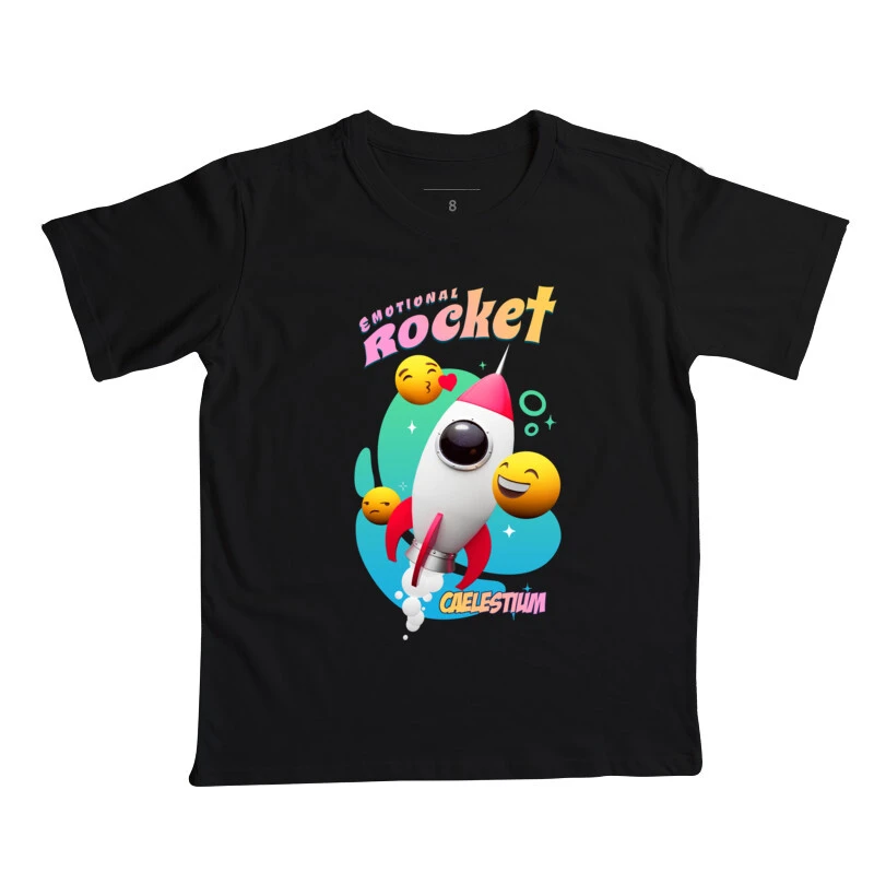 Camiseta Infantil Emotional Rocket