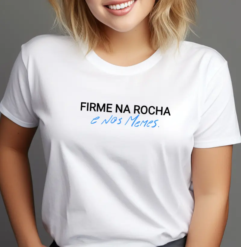 Firme na rocha e nos memes