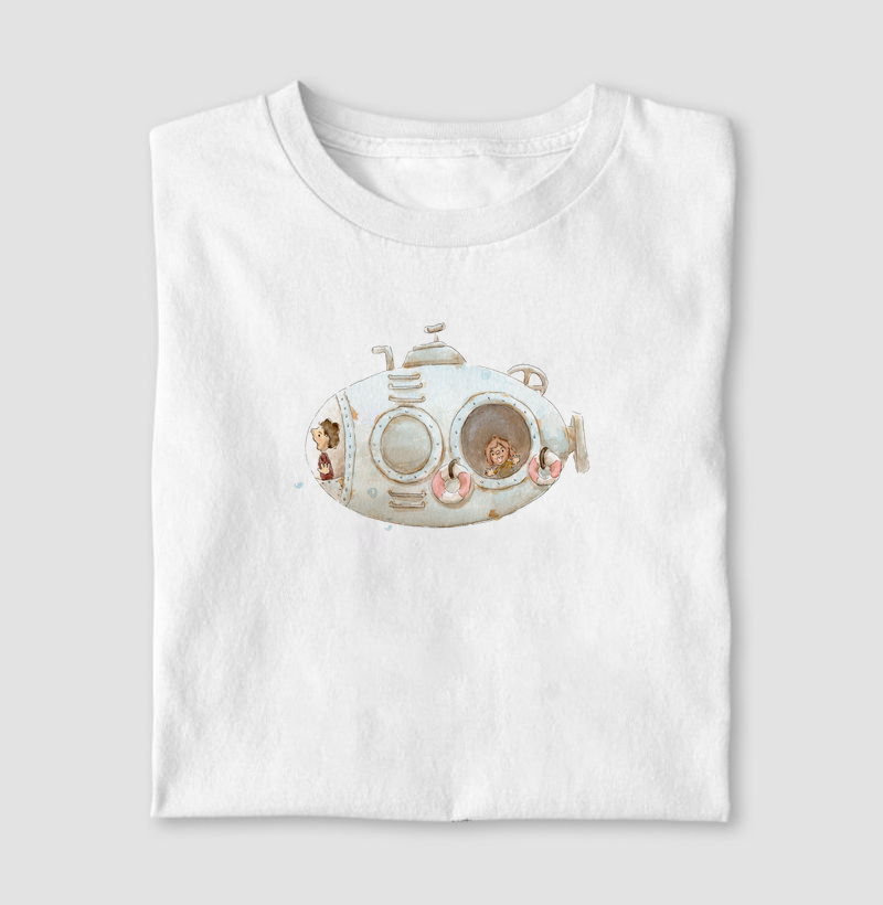 Camiseta Viagem Submarina