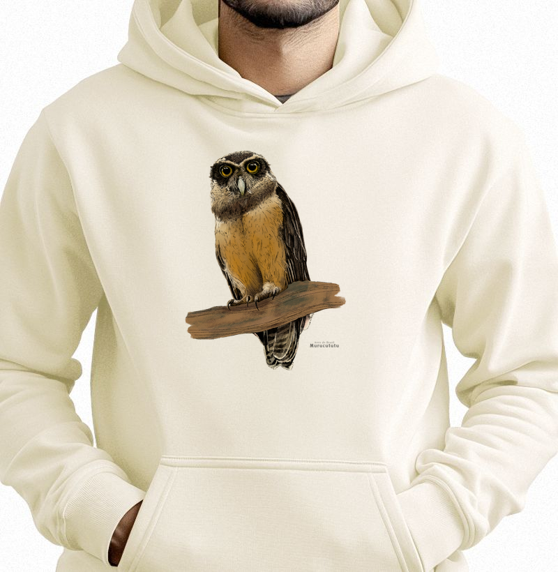 Aves do Brasil - Murucututu - Moletom Hoodie