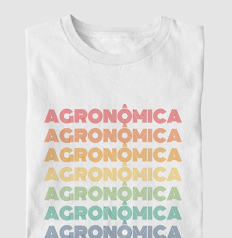 Agronômica Letreiro Retrô