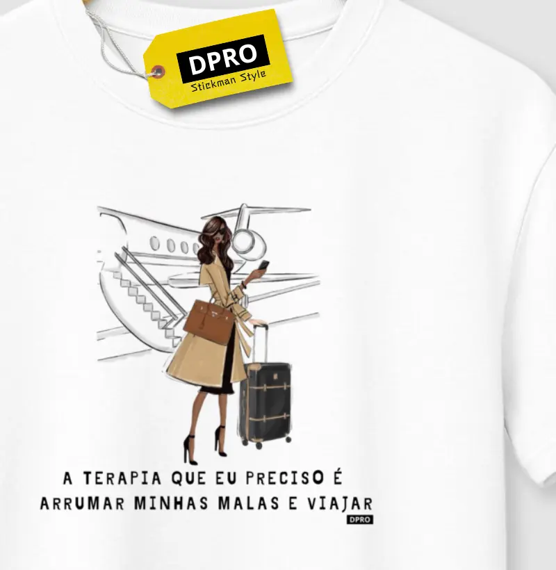 A terapia que eu preciso é arrumar as malas
