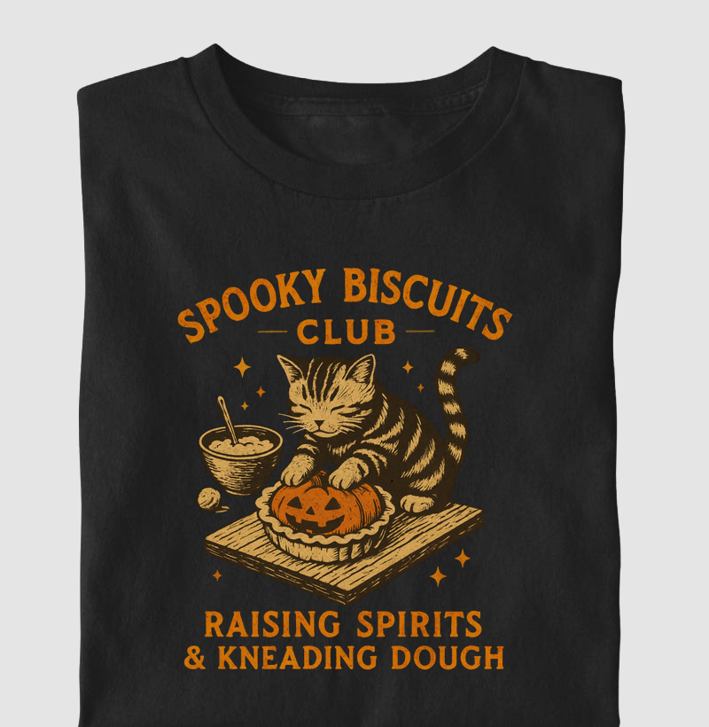 Spooky Biscuits Gato Halloween
