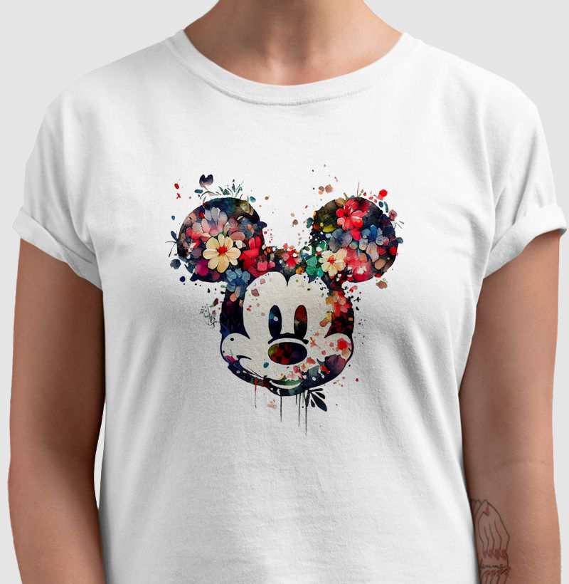 Camiseta Mickey Feminina