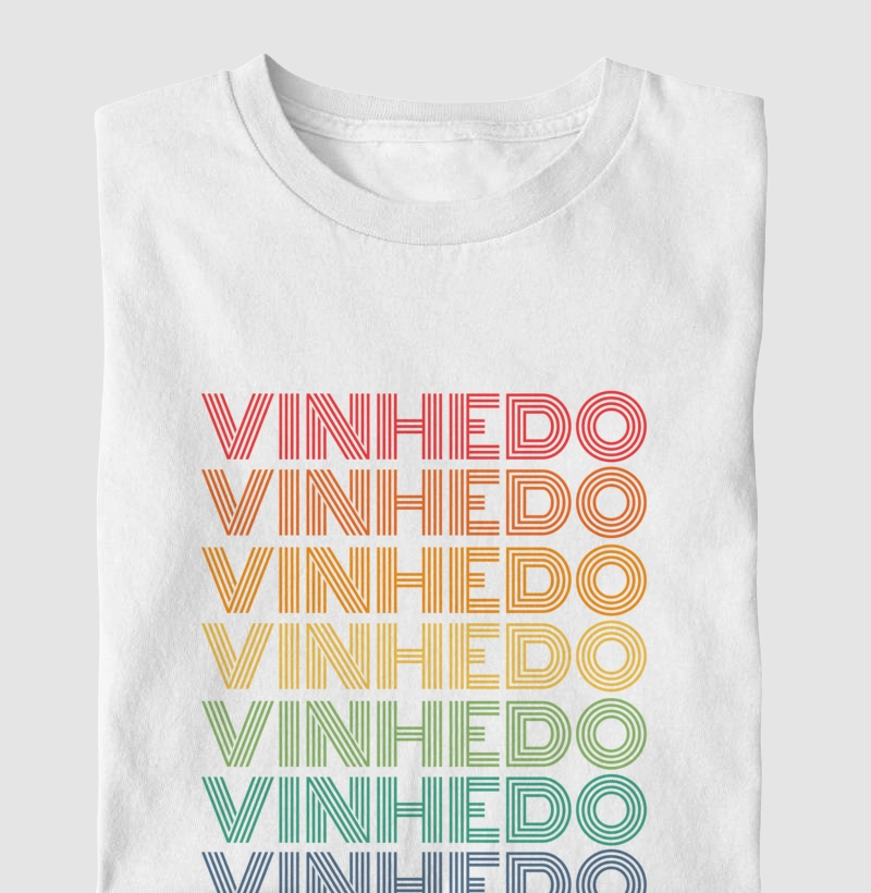 Vinhedo Letreiro Retrô
