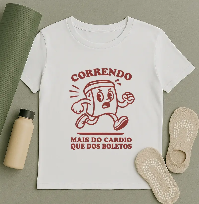Correndo mais do cardio que dos boletos.