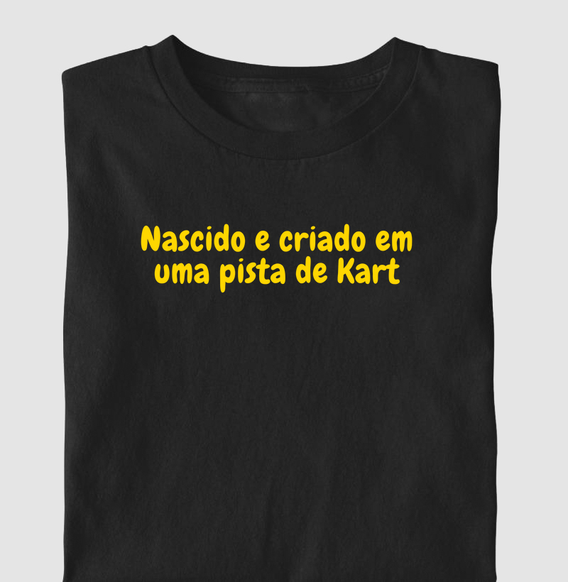 Nascido e criado em uma pista de Kart