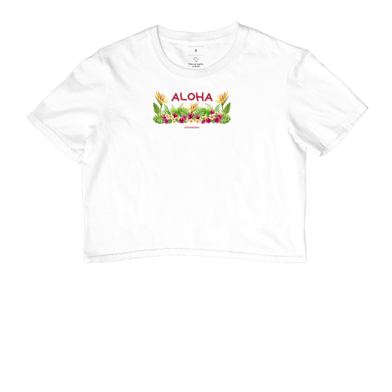 Cropped Aloha Flower Z
