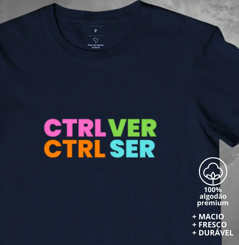 Camiseta CTRL SER CTRL VER