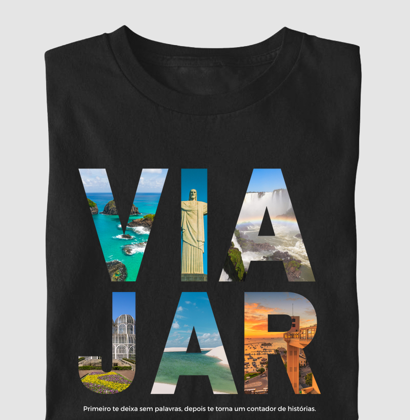 Viajar + frase