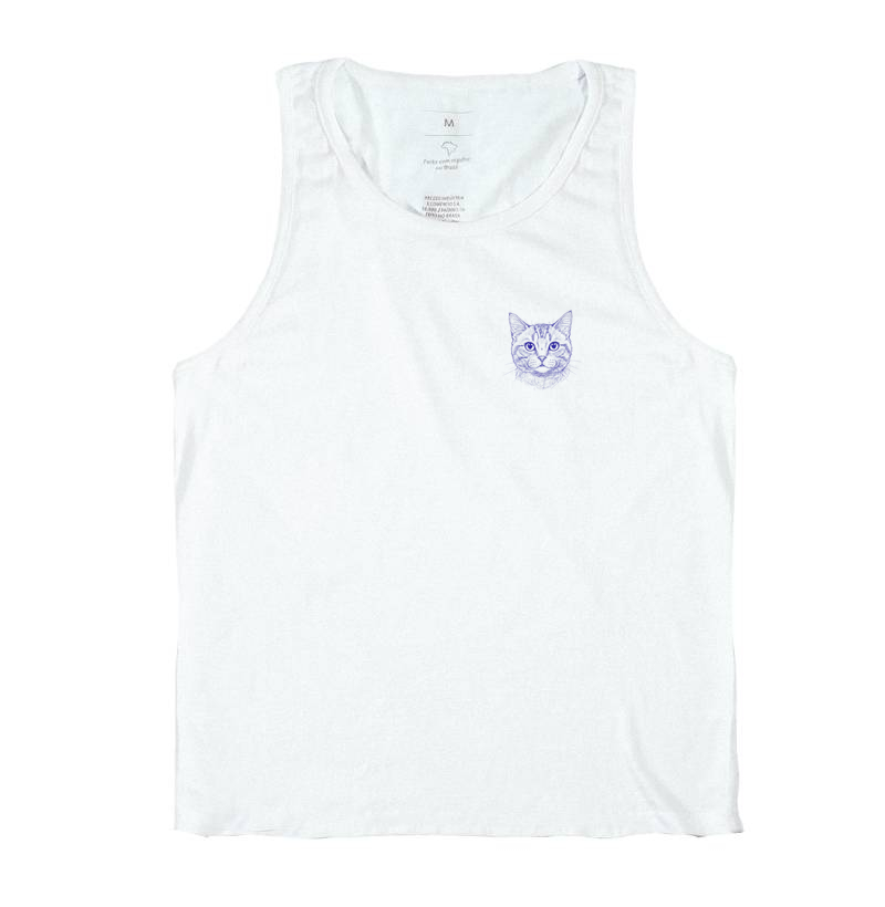 Desenho de Gato Minimalista