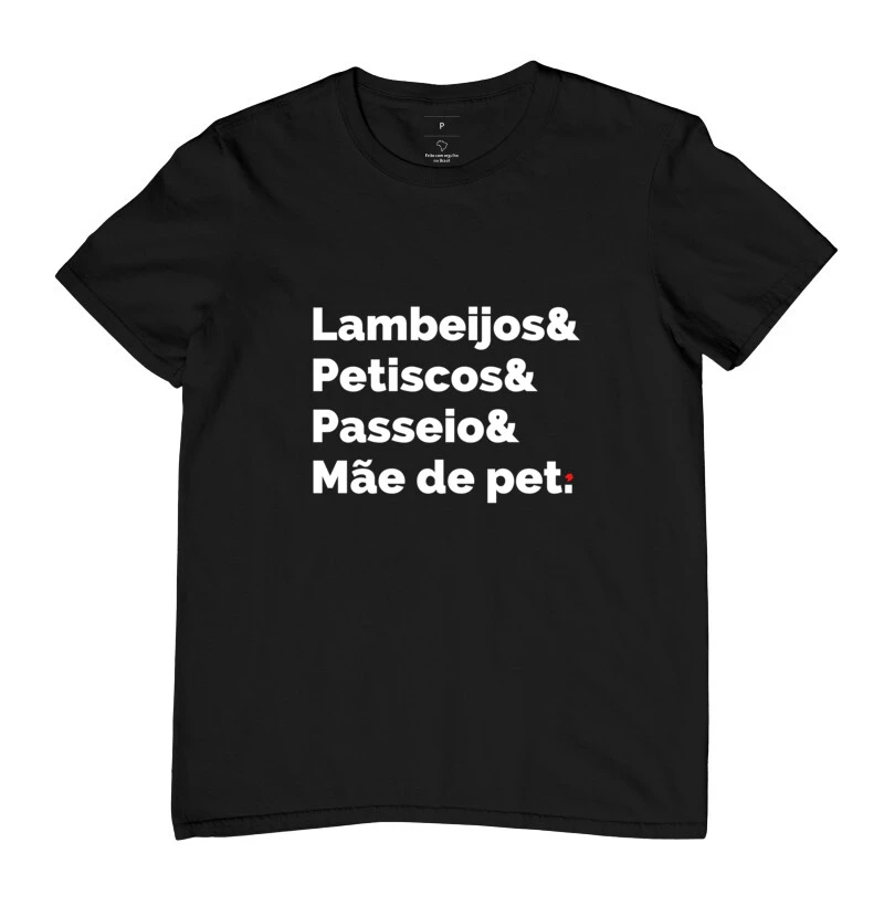 Camiseta mãe de pet