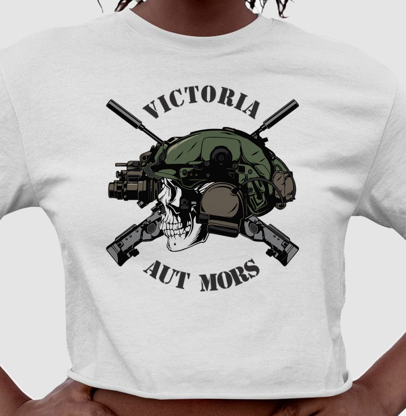 VICTORIA AUT MORS/ Cropped