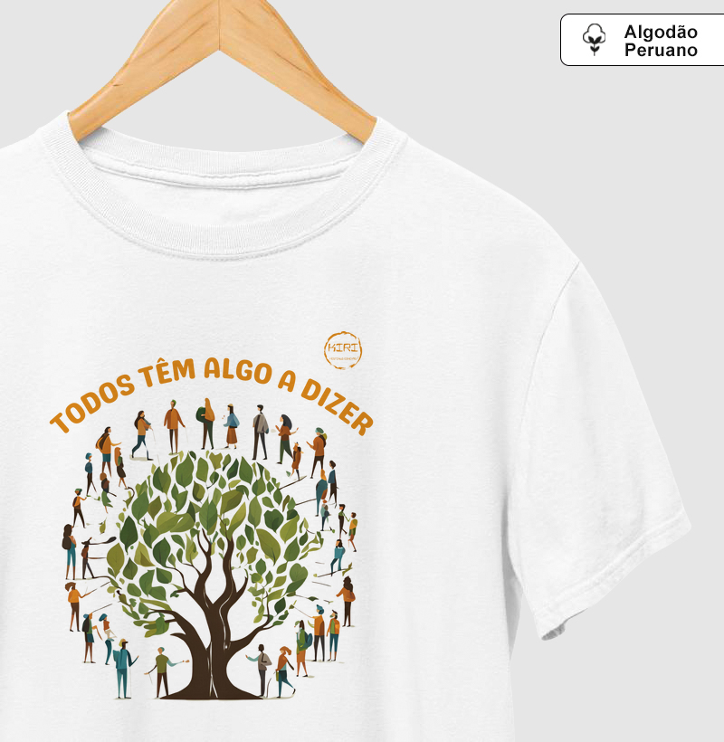 Camiseta Premium KIRI - Todos tem Algo a Dizer