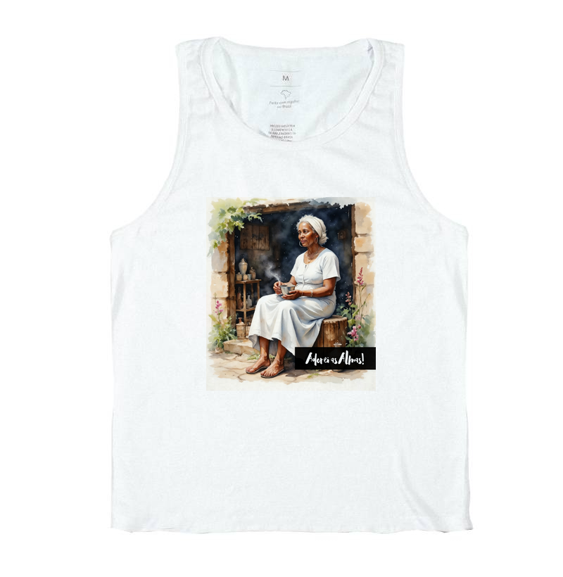 Camiseta Regata - Preta-Velha - Imagem 3