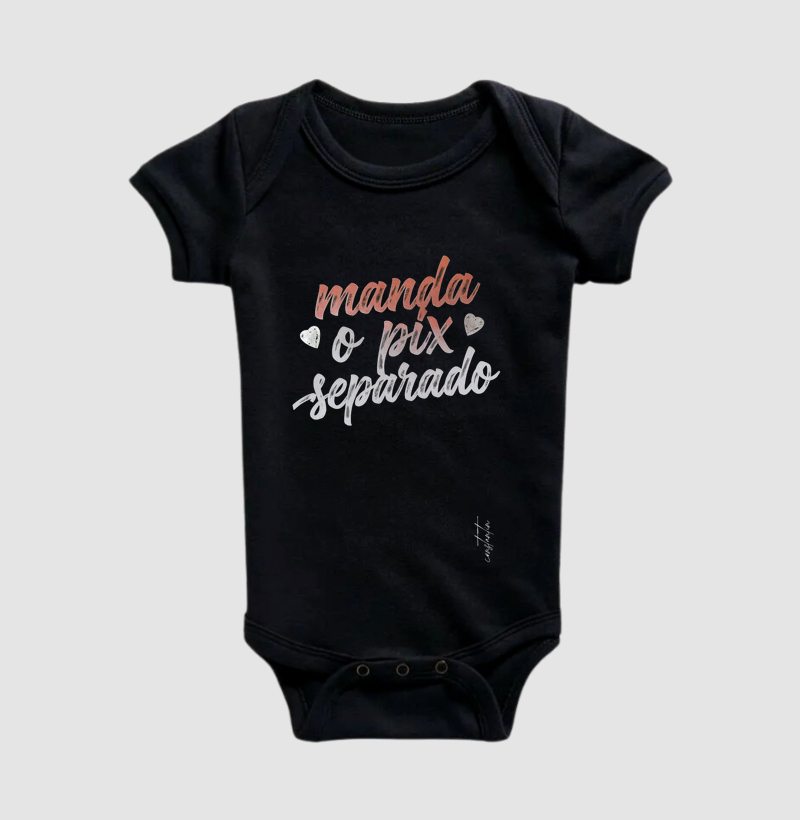 Manda o pix separado
