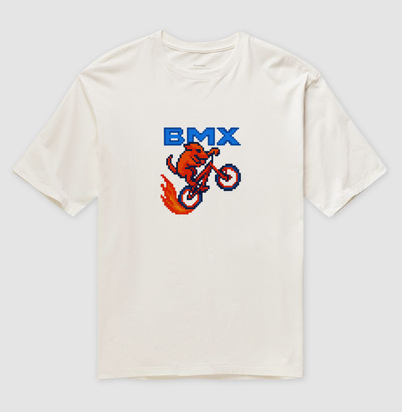 Cão BMX pixel
