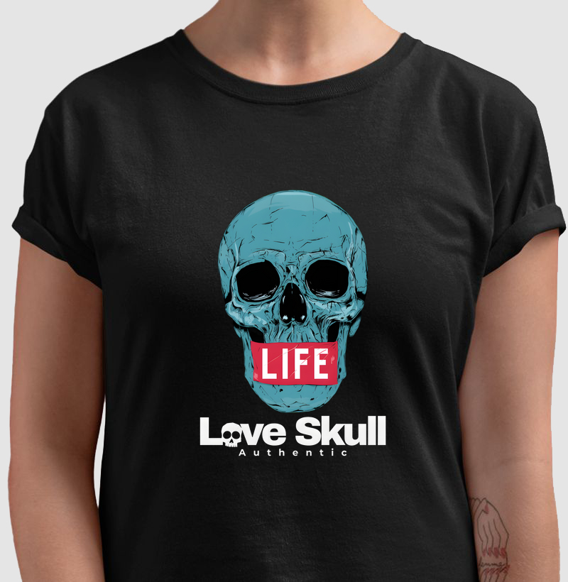Camiseta Love Skull Life