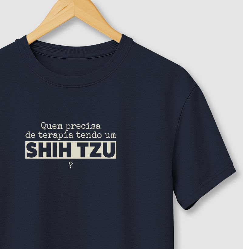 Quem precisa de terapia tendo um shih tzu?