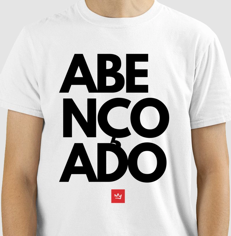 Camiseta - Abençoado
