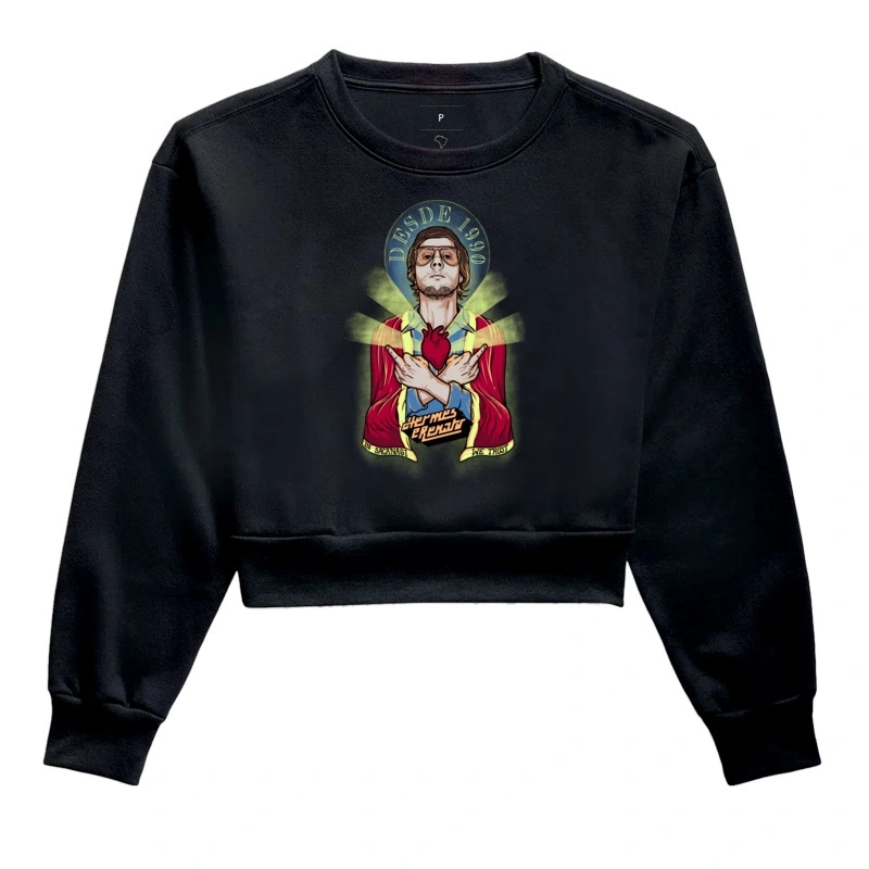 Moletom Cropped In Sacanagi We Trust - Hermes e Renato