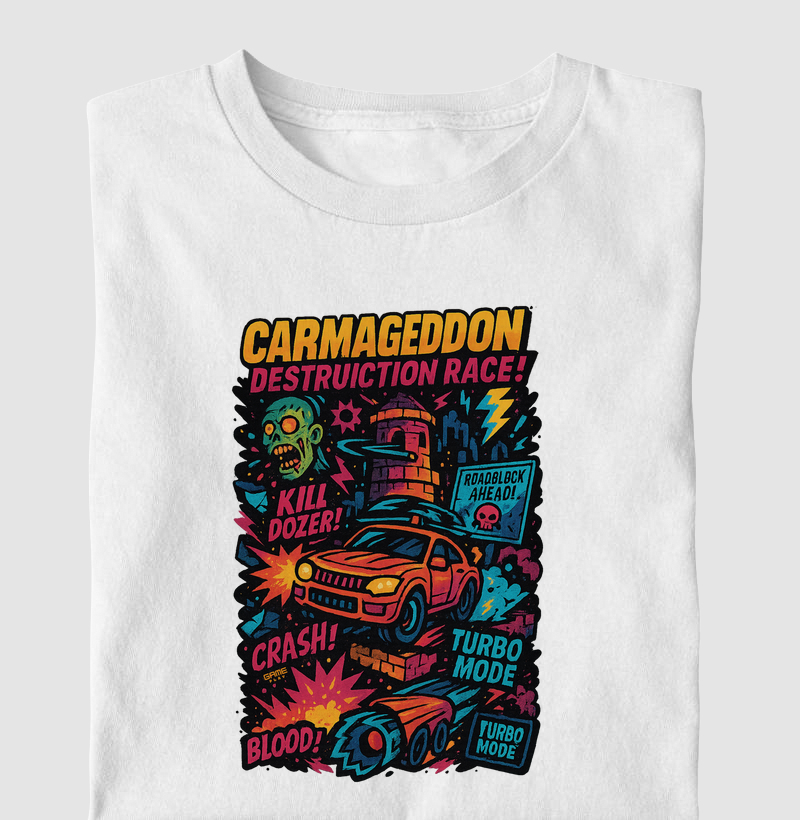 PcDos Carmageddon Destruction Race
