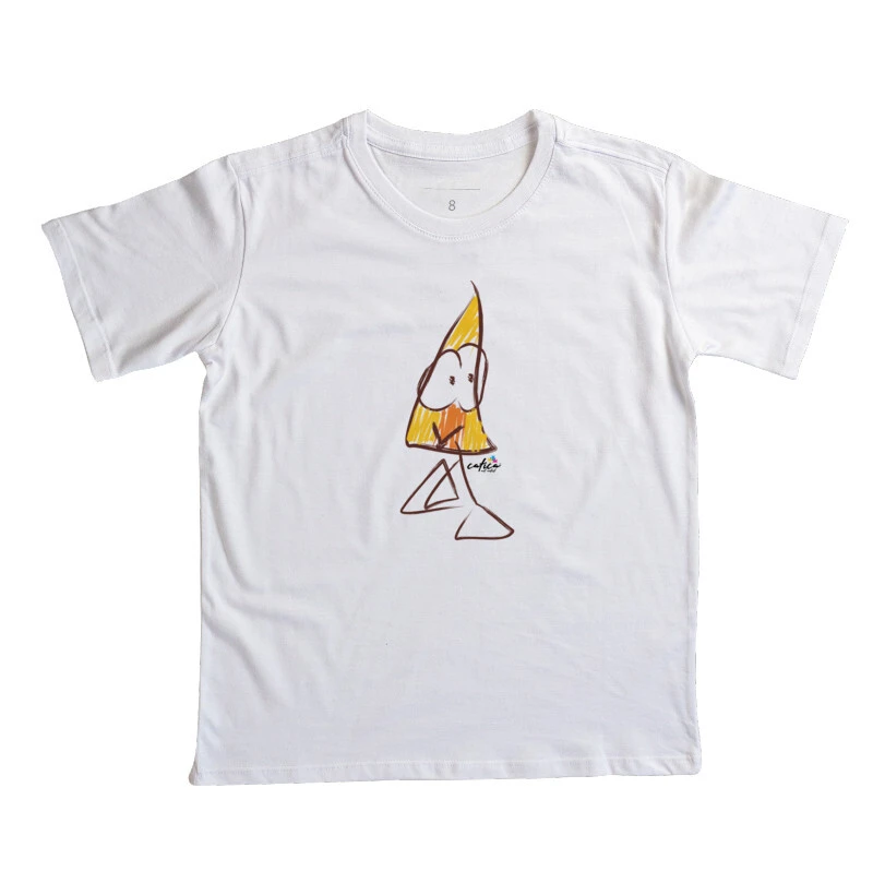 Camisa adulto de Algodão com estampa "Queijito"