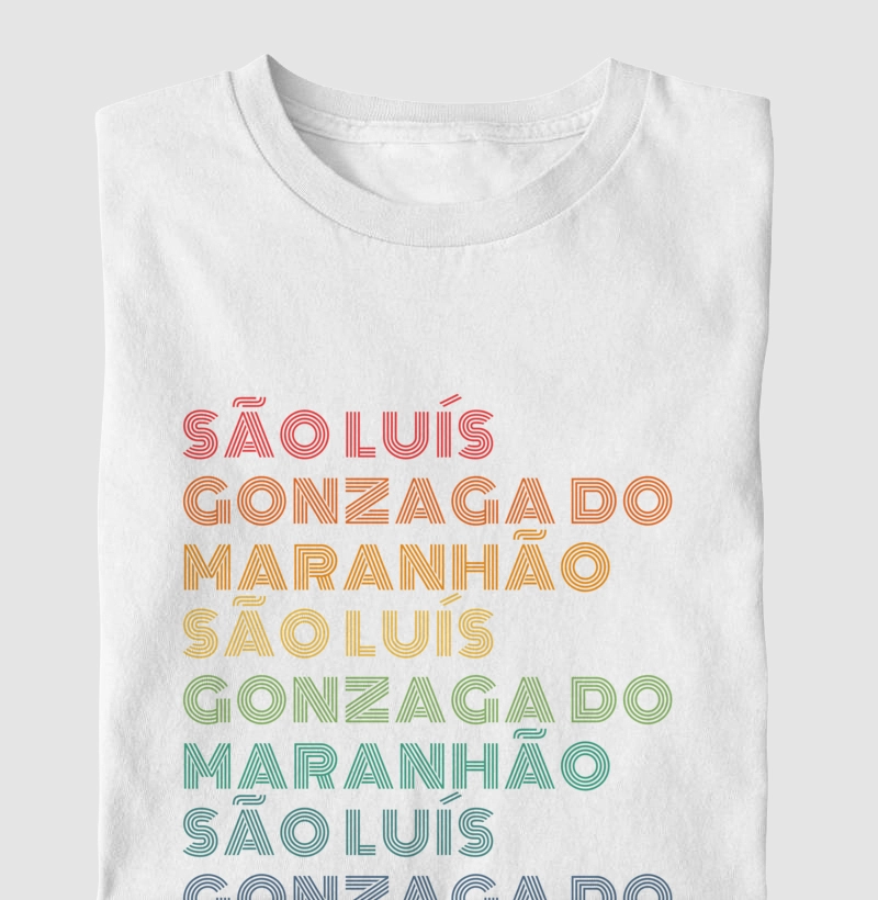 São Luís Gonzaga do Maranhão Letreiro Retrô