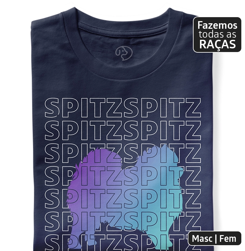 Spitz Alemão Silhueta