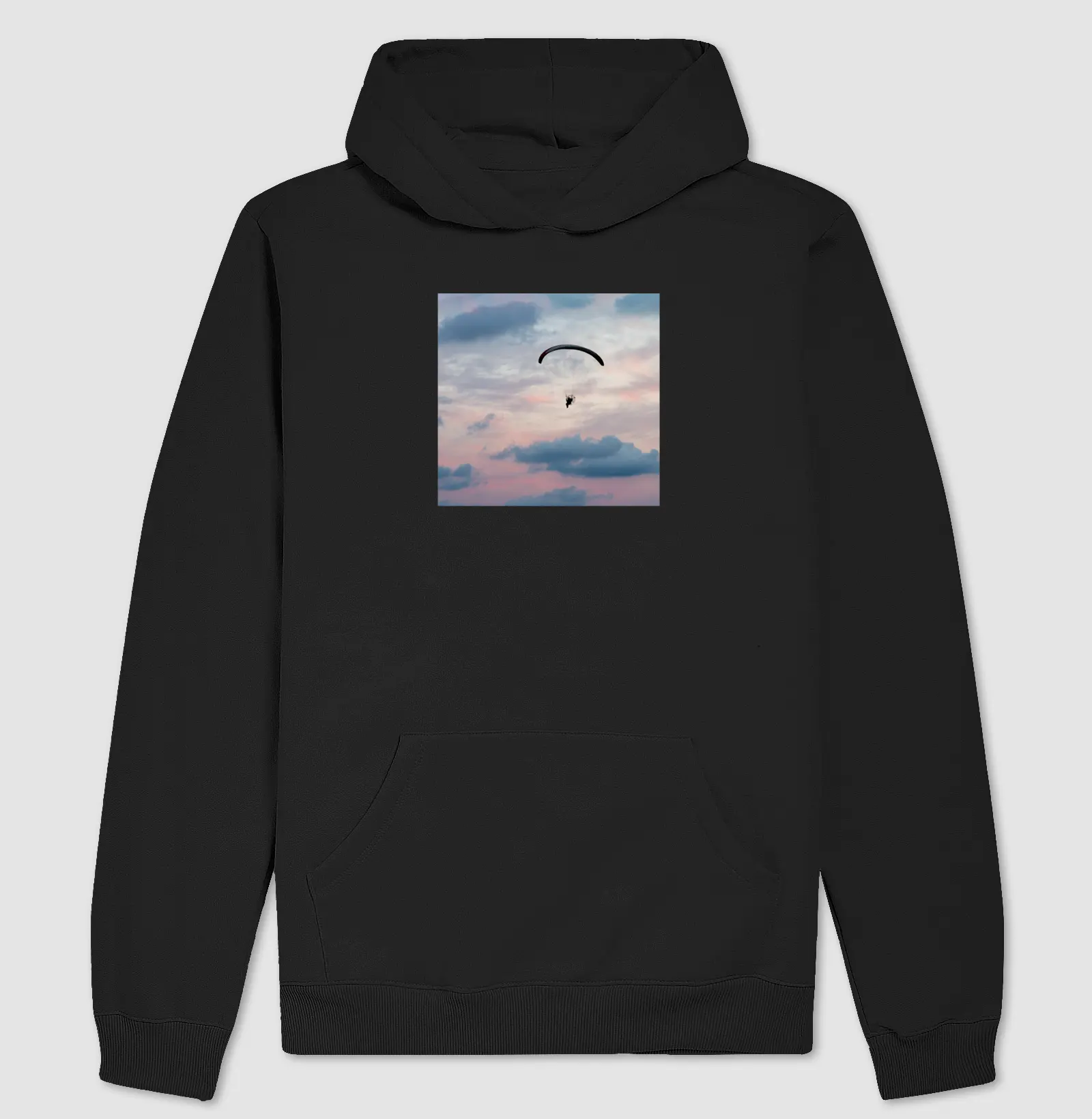 Paramotor In The Clouds
