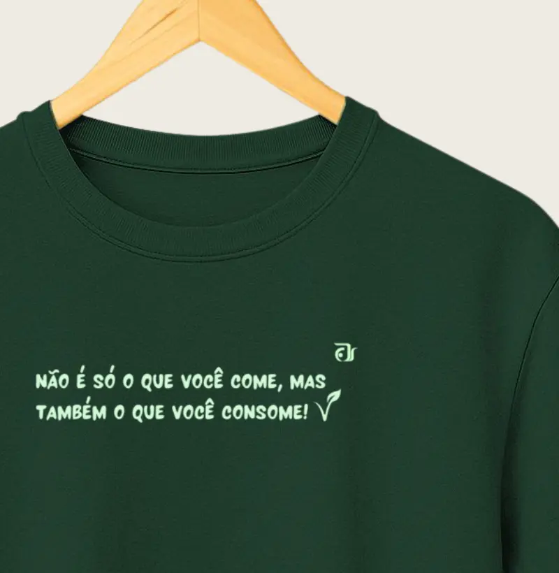 Não é só o que você come, mas também o que você consome!