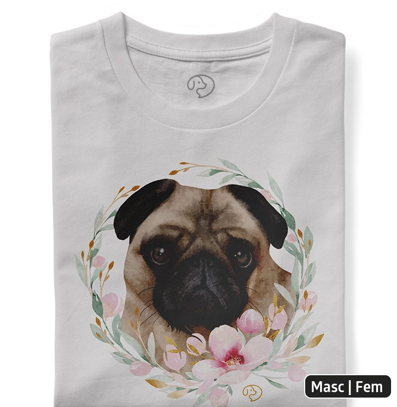 Pug Aquarela