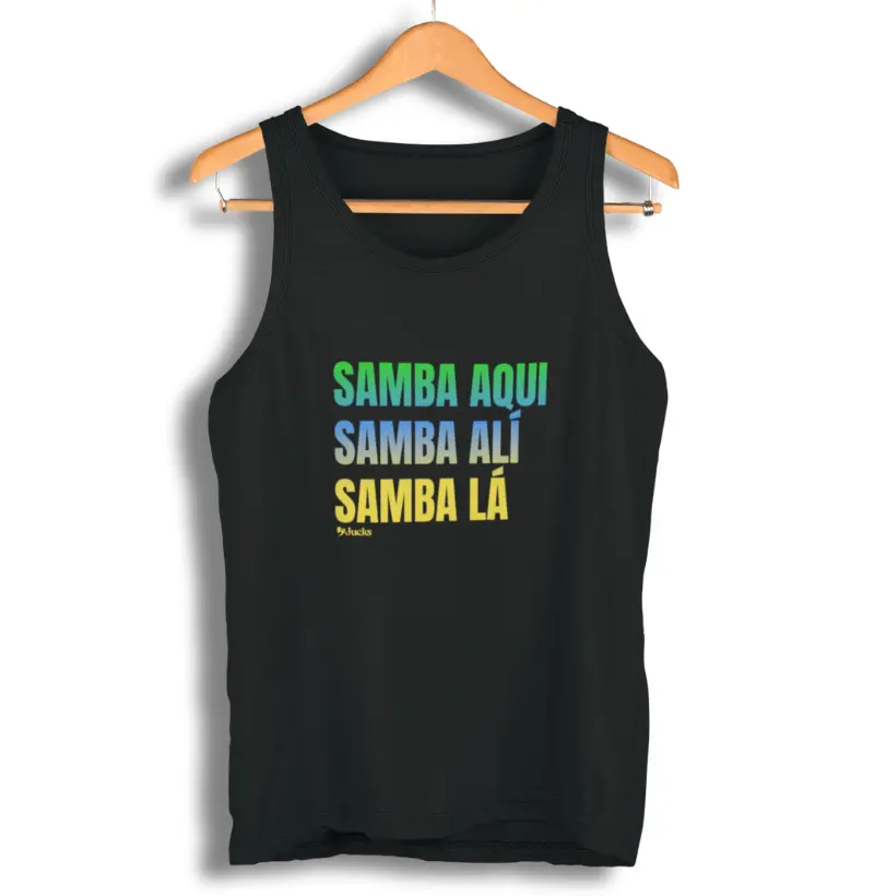Samba aqui, Samba alí, Samba lá